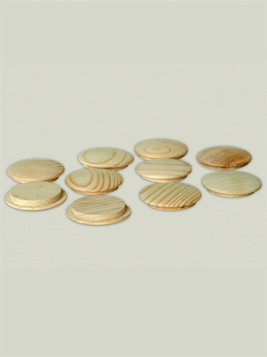 Заглушка деревянная 30 мм / 10 шт в упаковке