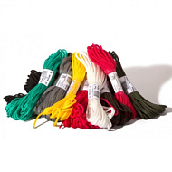 Шнур хозяйственный вязаный б/с Тип 6 d=6мм 20м белый