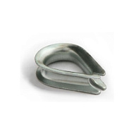 Коуш для стальных канатов DIN6899 5мм 2шт/пакет