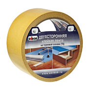 Лента клейкая двусторонняя UNIBOB 38мм х 10м (ткань)
