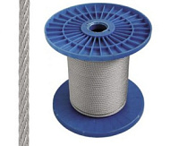 Трос стальной DIN3055 М2 оцинкованный