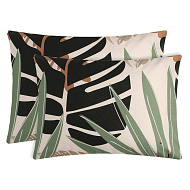 9652885 Комплект наволочек "Этель" Colored tropics 50х70 см - 2 шт, 100% хлопок, бязь