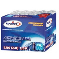 Элемент питания АА/LR6 (уп.4шт) Космос KOCLR620BOX