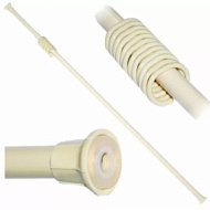 Карниз для ванной прямой кремовый