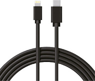 Кабель Type-C-Lightning 3A/1m/PVC/black Rexant 18-1827