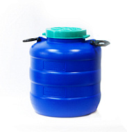 Бочка цветная (белая)  30л