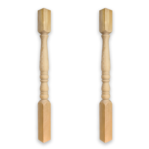 Столб точёный 100х100х1100 мм тип 2