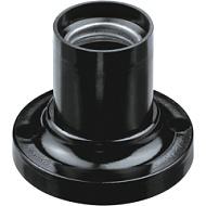 Патрон потолочный E27 Navigator 71 608 NLH-BL-W2-E27 прямой карболит черный