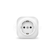 524284 Розетка IONICH.1416  ОП 16А  IP20 с заземлен белый