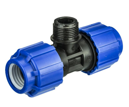 Тройник ПНД НР ТПК-АКВА 32х1"х32