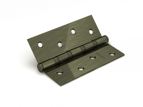 Петля универсальная FUARO IN4400U AB (4BB 100x75x2,5) бронза пара