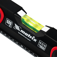 Уровень Matrix алюминиевый, усиленный, фрезерованный, 3 глазка, 600 мм