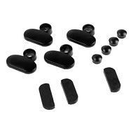 Зеркалодержатель, без сверления, цвет черный