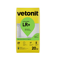 Шпаклевка финишная полимерная Vetonit LR+ 20kg/54
