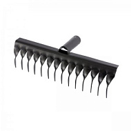 61765 Грабли 14-зубые витые Сибртех без черенка 300 мм