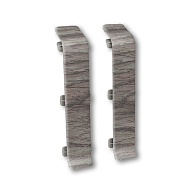 210 Соединитель Лексида 80мм Дуб пепельный (2шт/блистер)