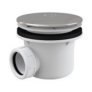 A49K Сифон для душевого поддона Alcaplast, металл LUX