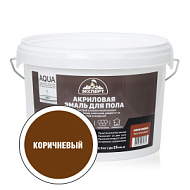 Эмаль ЭКСПЕРТ для пола акриловая полуглянцевая коричневый 2,5кг