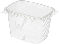 Контейнер однораз. с крышкой 350мл 108х82х70мм 10шт/уп