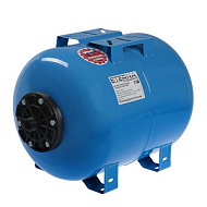 Гидроаккумулятор ETERNA синий, горизонтальный пл. фланец 24л