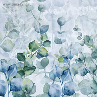 Постельное белье "Этель" дуэт Eucalyptus 143*215 см - 2 шт, 220*240 см, 70*70 см -2 шт