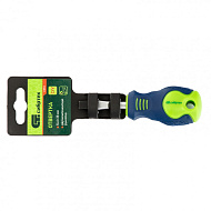 11853 Отвертка Сибртех, SL6х38 мм, CrV, 2к рукоятка