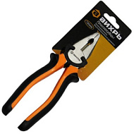 Плоскогубцы (пассатижи) Вихрь,180мм.,никелированные,двухкомпонентные рукоятки 73/6/3/7