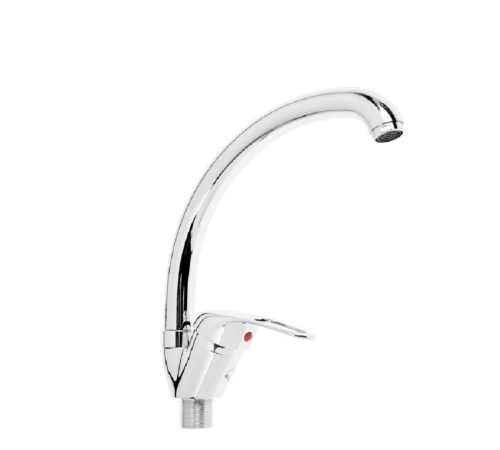 B59-023 Смеситель для кухни Эверест, хром, высокий излив