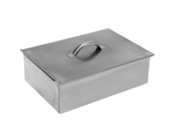 Коптильня maclay, одноярусная, 38.5×28×14.5 см, сталь 0.5 мм
