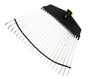 О0803 Грабли веерные 22-зубые проволочные