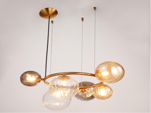 Люстра MWLIGHT бронза 6*40W*G9 12кв.м