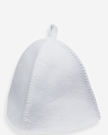 Шапка для бани и сауны «Классическая», полиэфир 70%, шерсть 30%, светлая МИКС, «Добропаровъ»