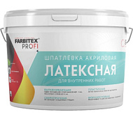 Шпатлевка латексная FARBITEX PROFI акриловая 16,0кг
