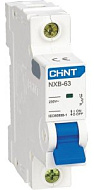 Выключатель автоматический модульный CHINT 1п C 63А 4.5кА NXB-63S (R) 296716