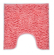 Коврик для ванной AquaDomer Макароны, черный, 600*1000мм А021