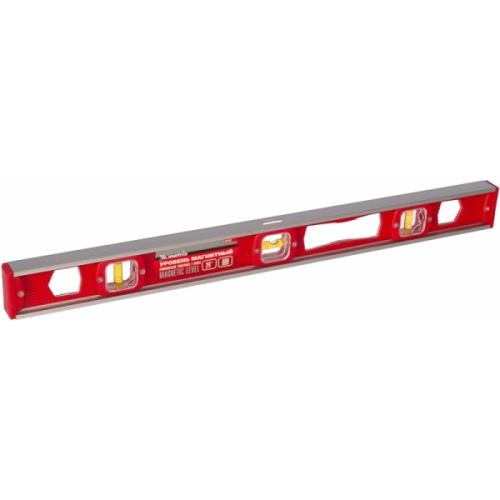 33702 Уровень магнитный MATRIX, 600 мм, 3 глазка