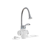 Проточный водонагреватель MIXLINE WH-002 (3,3 кВт, 5 (л/мин), УЗО, кухня, гибкий излив)