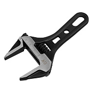 15752 Ключ разводной Denzel 135 мм, CrV, кованый, укороченная рукоятка