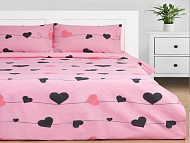 Постельное белье Этель 2 сп Threads of love 175х215 см, 200х220 см, 50х70 см-2 шт, бязь, 125 г/м2