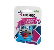 Элемент питания алкалиновый ААА/LR03 BP-4 (блист.4шт) Космос KOCLR034BL_classic