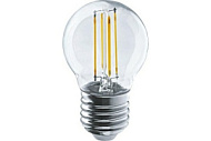 1569435 Лампа светодиодная филаментная 80 877 OLL-F-A60-13-230-4K-E27 13Вт грушевидная прозрачная 4000К нейтр. бел. E27 1300лм 220-240В ОНЛАЙТ 80877