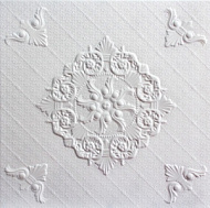 Плита потолочная СОЛИД пеноплистирол С2059 0,5*0,5м (2 м2) белая