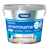 Краска Для интерьеров Профи ТЕКС, 4,5л, супербелая матовая
