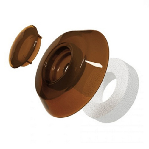 Термошайба  терракот поликарбонат большая Юнионтрейд