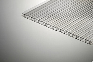 Поликарбонат  6 мм 2100*6000 прозрачный УФ-защита, 0,75 кг/м2/ Sotalux/PolyNova