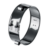 Хомут обжимной для растяжки Феррум d=210мм, нержавеющая (430/0,5мм)