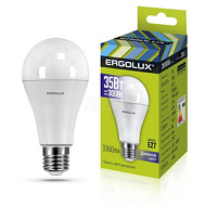 1380951 Лампа светодиодная LED-A70-35W-E27-6K ЛОН 35Вт E27 6500К 180-240В Ergolux 14232