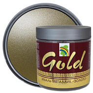 Декоротивное покрытие золото металлик Радуга 0,5 л.