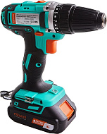 Дрель аккумуляторная STURM CD3618 (18В, 2акк*2,0Ач LiIon, 16/30Нм, 2скор, быстр заряд, подсв, кейс)