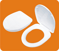 Сиденье к унитазу Уклад Соната, белый